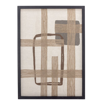 Bloomingville Bie Wanddecoratie Bruin Katoen