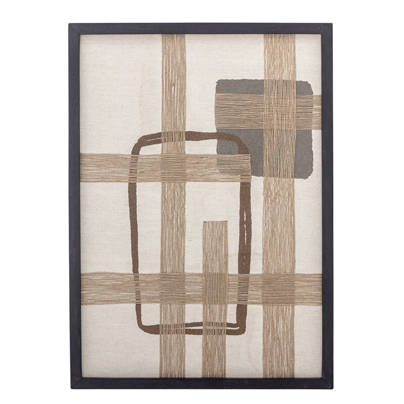 Bloomingville-collectie Bie Wanddecoratie Bruin Katoen