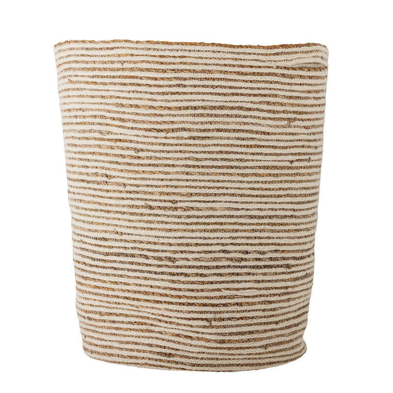 Bloomingville-collectie Selena mand wit jute