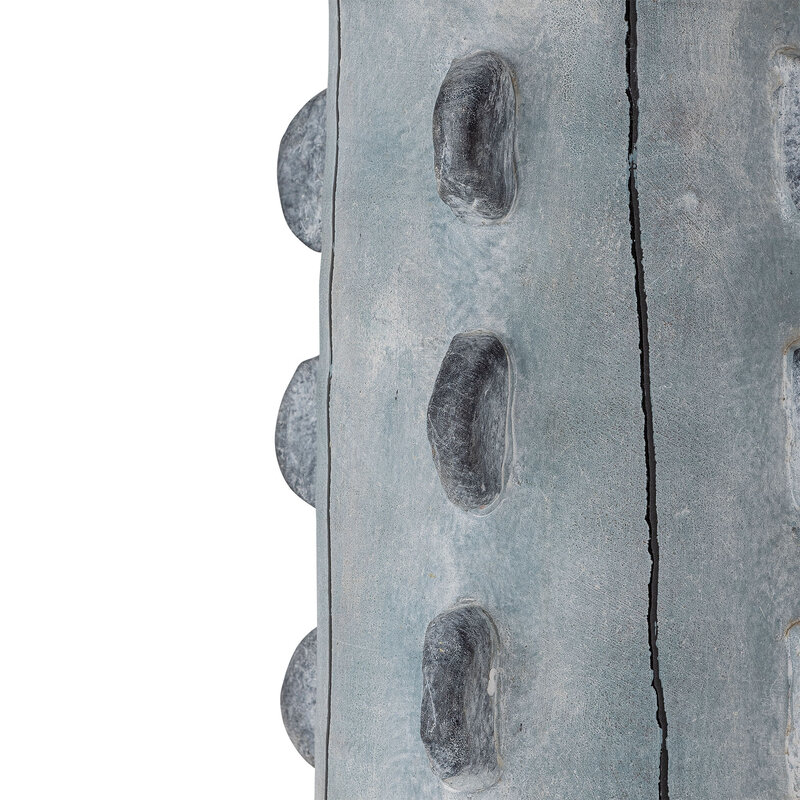 Bloomingville-collectie Gadiela staande lamp blauw aardewerk
