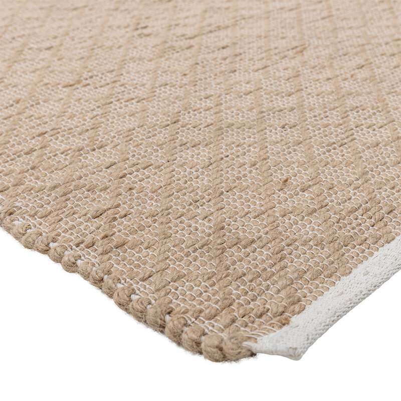Bloomingville-collectie Lamar vloerkleed naturel jute