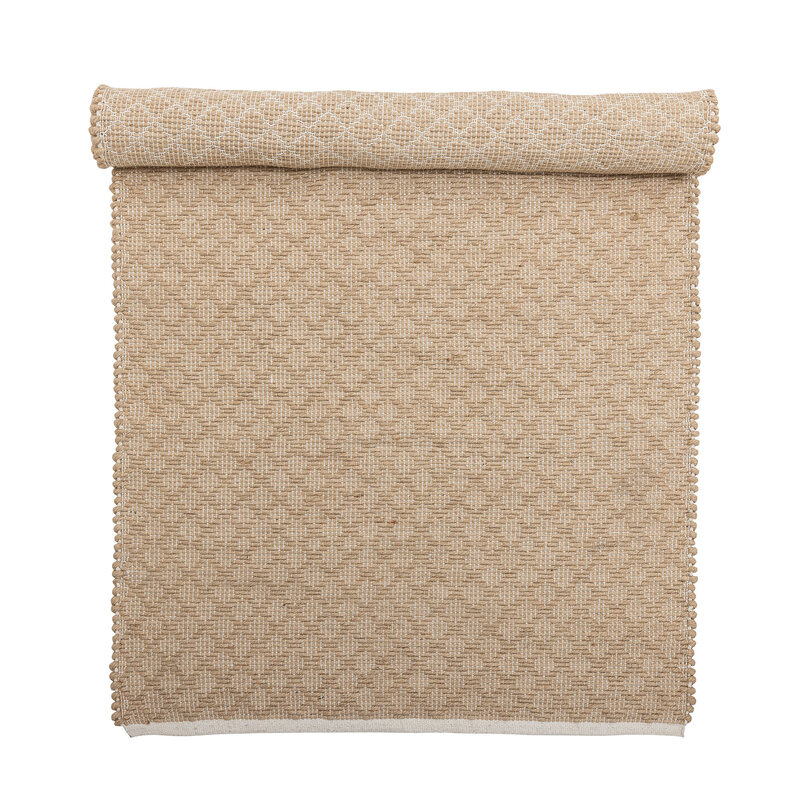 Bloomingville-collectie Lamar vloerkleed naturel jute