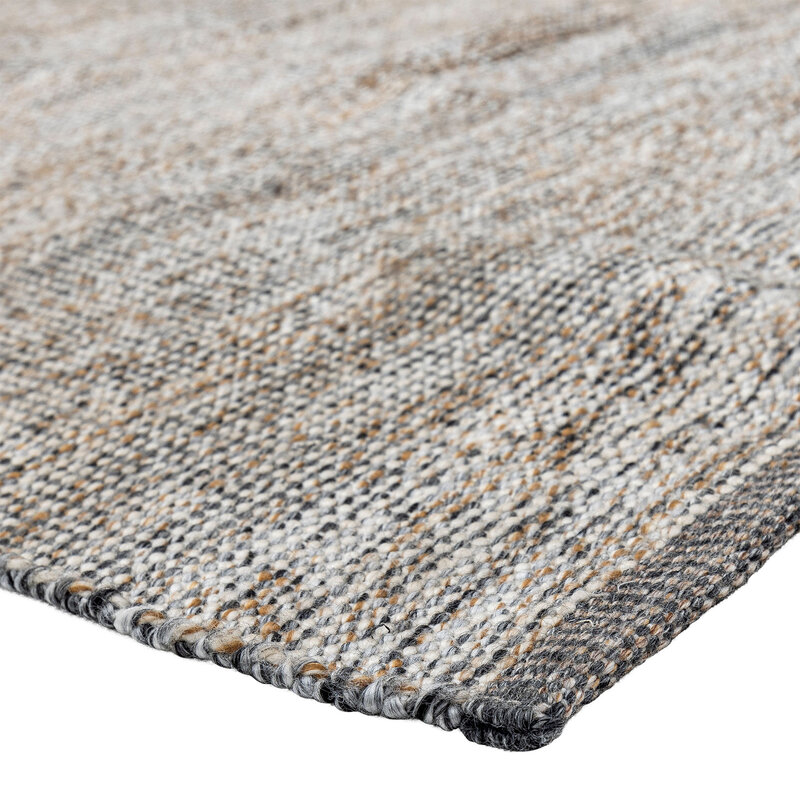 Bloomingville-collectie Peretti vloerkleed grijs polyester