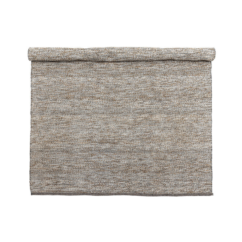 Bloomingville-collectie Peretti vloerkleed grijs polyester