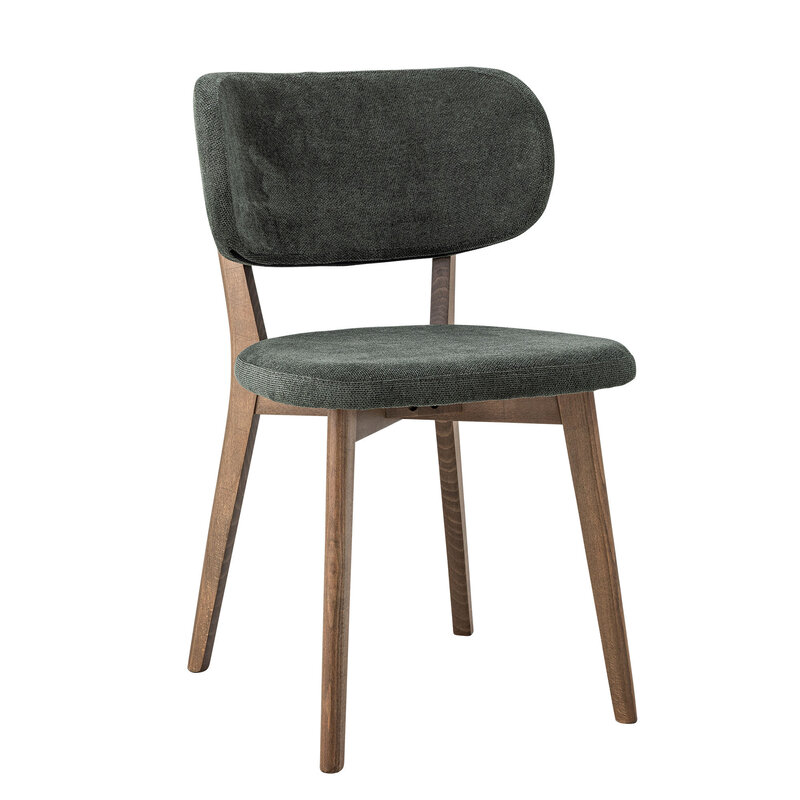 Bloomingville-collectie Cally eetkamerstoel groen FSC®MIX Beukenhout