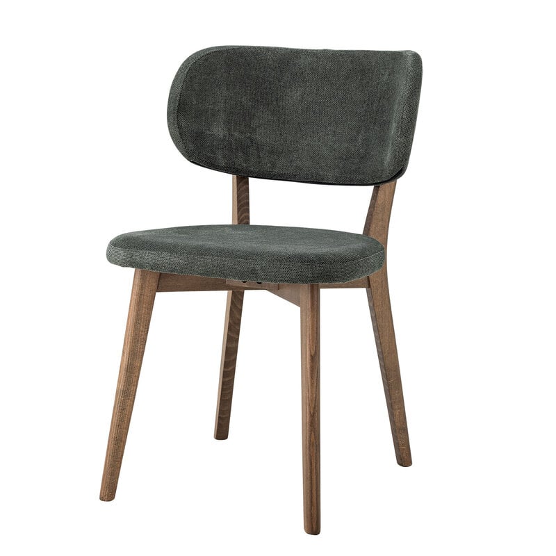 Bloomingville-collectie Cally eetkamerstoel groen FSC®MIX Beukenhout