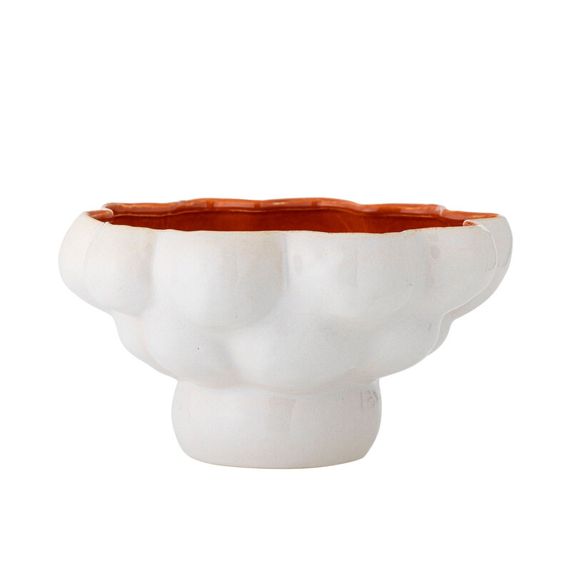 Bloomingville-collectie Valkyrie Bowl, White, Stoneware