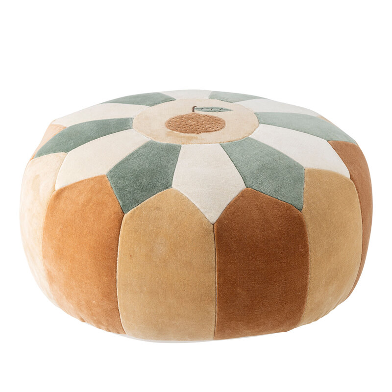 Bloomingville-collectie Agnes Pouf, Brown, Cotton