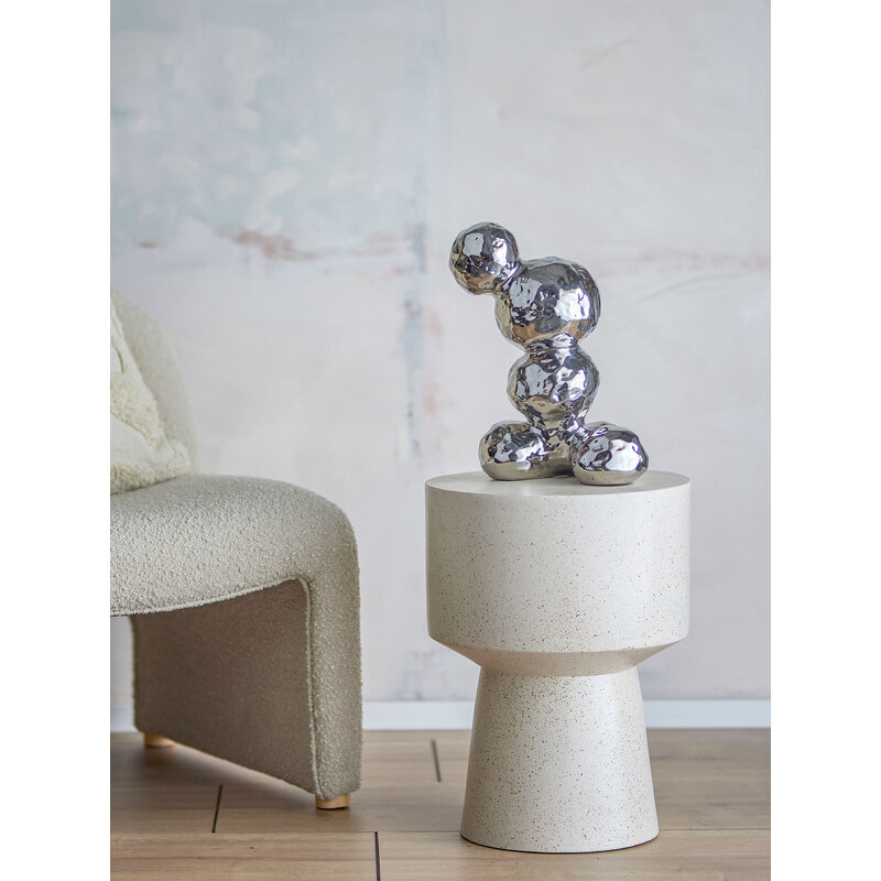 Bloomingville-collectie Bobby Deco, Silver, Stoneware