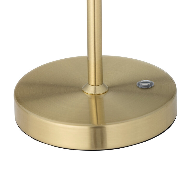 Bloomingville-collectie Lianna Draagbare Lamp Oplaadbaar Messing Metaal