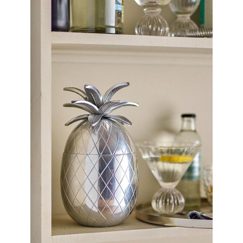 Bloomingville-collectie Yuichi Ice Bucket, Silver, Aluminum