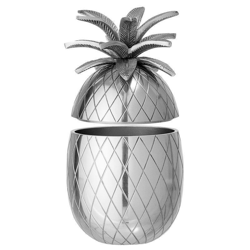 Bloomingville-collectie Yuichi Ice Bucket, Silver, Aluminum