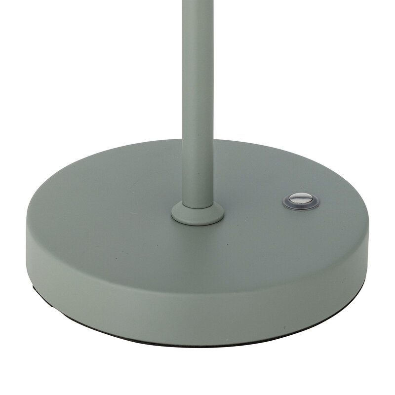 Bloomingville-collectie Lianna Draagbare Lamp Oplaadbaar Groen Metaal