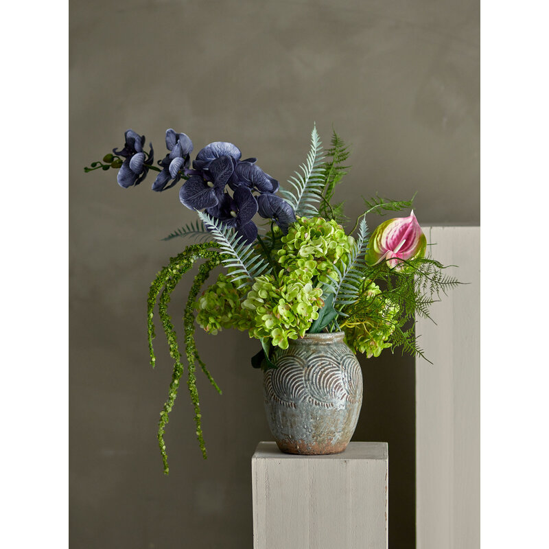 Bloomingville-collectie Poetry Bouquet, Green, Artificial Flowers