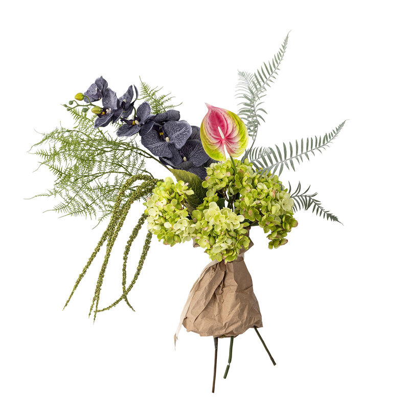 Bloomingville-collectie Poetry Bouquet, Green, Artificial Flowers