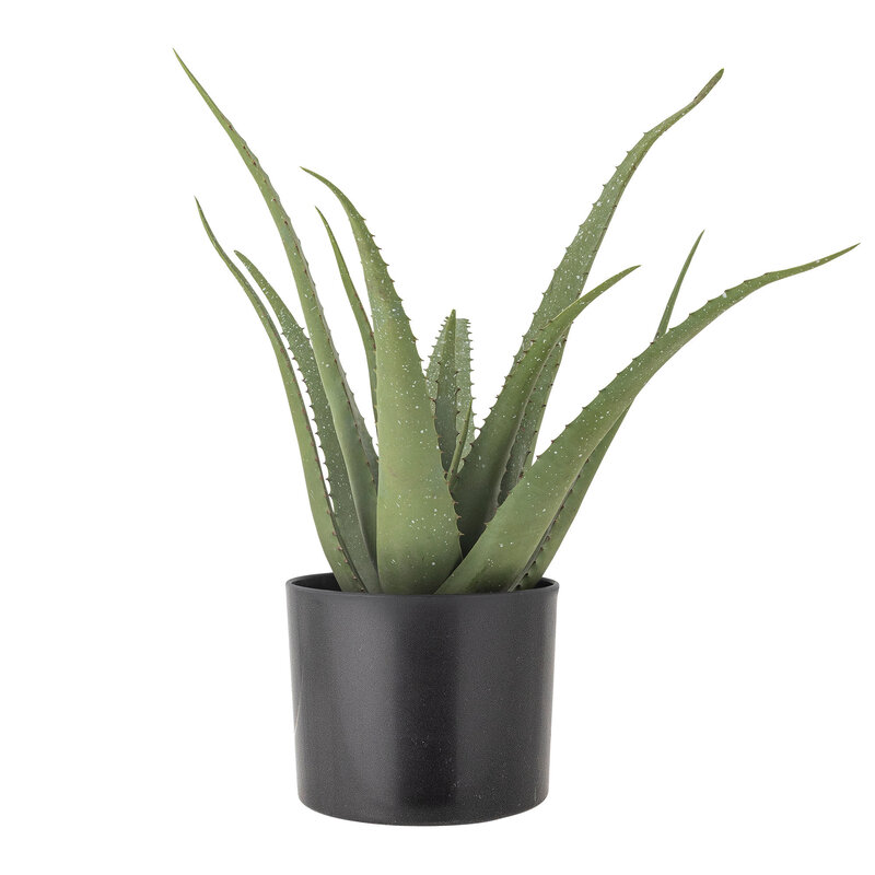 Bloomingville-collectie Aloe Plant, Green, Artificial Flowers