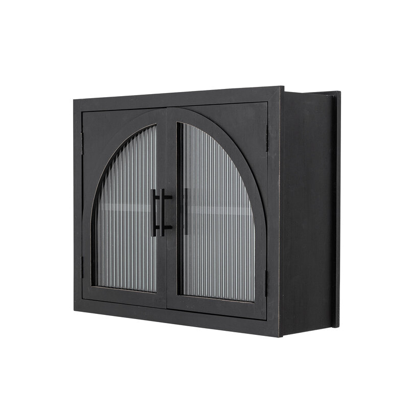Bloomingville-collectie Lario kast zwart grenen