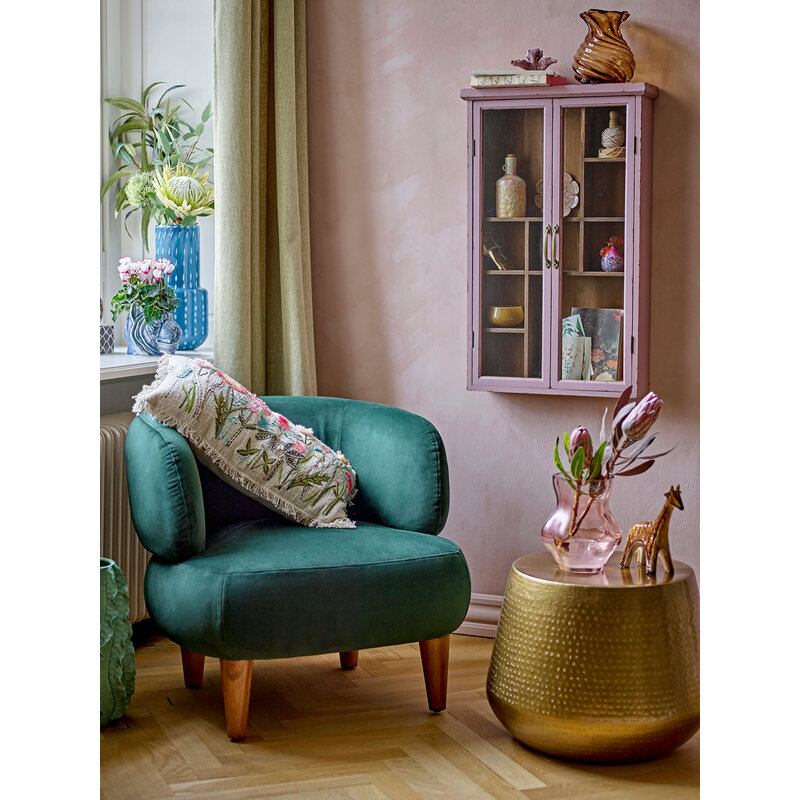 Bloomingville-collectie Hazem kast roze dennenhout