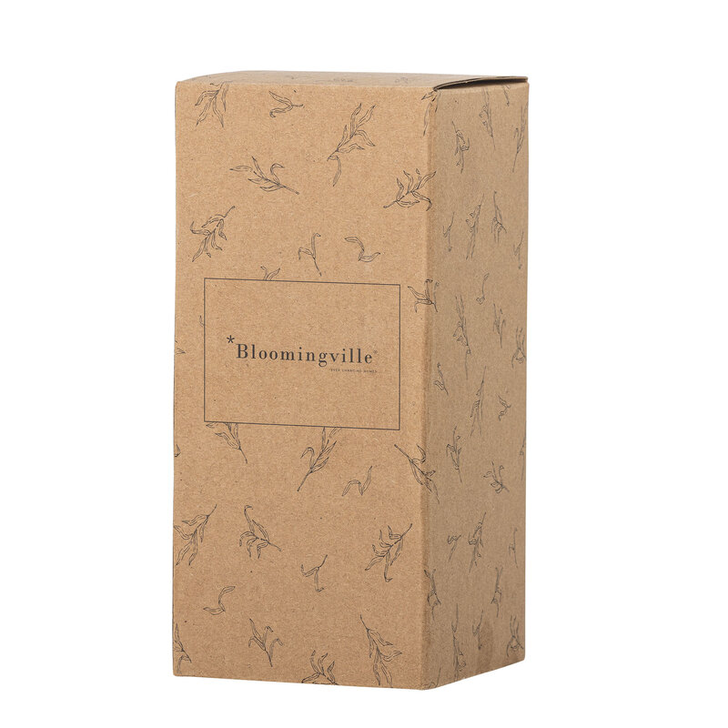 Bloomingville-collectie Pepple draagbare lamp oplaadbaar naturel aluminium