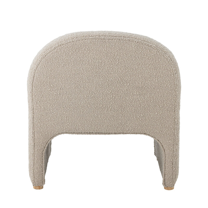 Bloomingville-collectie Neel loungestoel naturel polyester