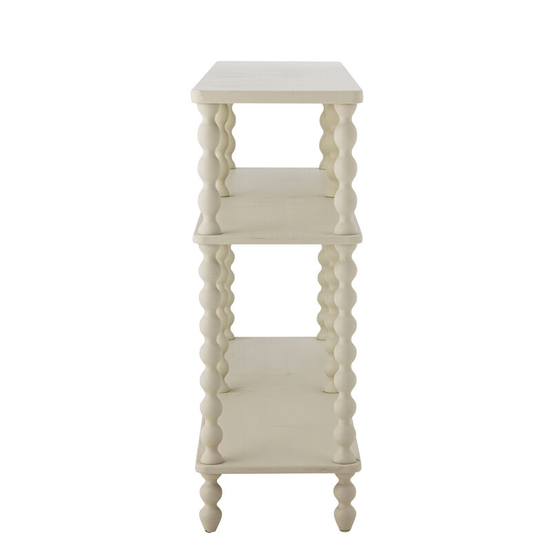 Bloomingville-collectie Salino consoletafel wit grenen