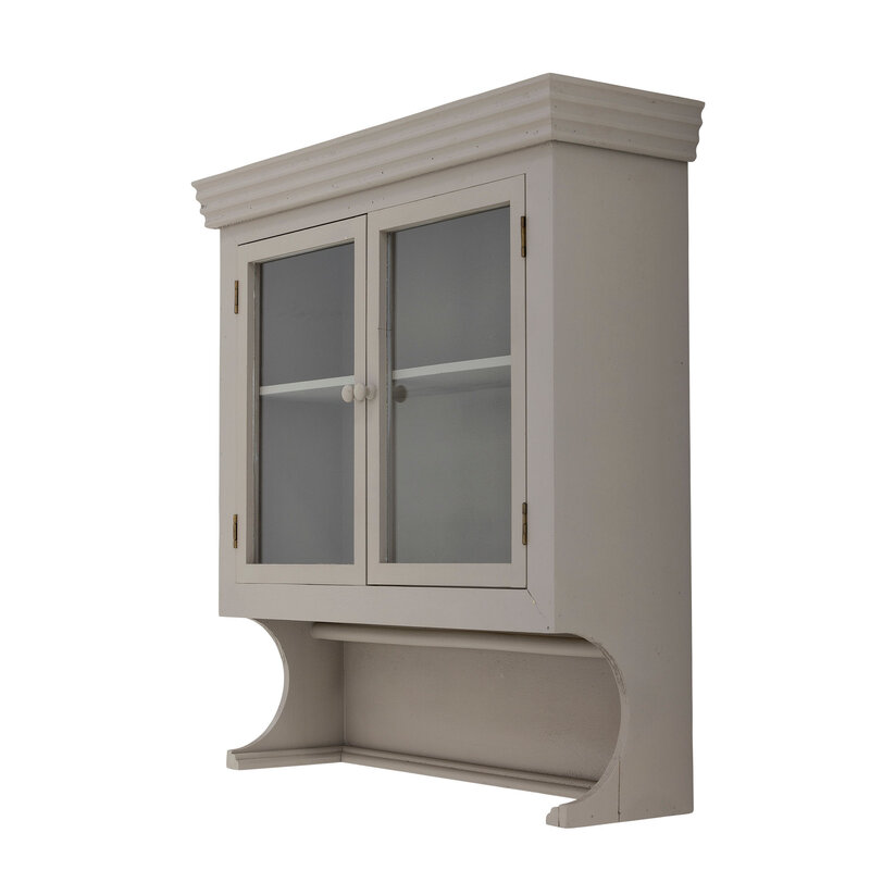 Bloomingville-collectie Pilu Cabinet, Grey, Firwood