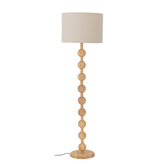 Bloomingville Giacoma staande lamp naturel rubberhout