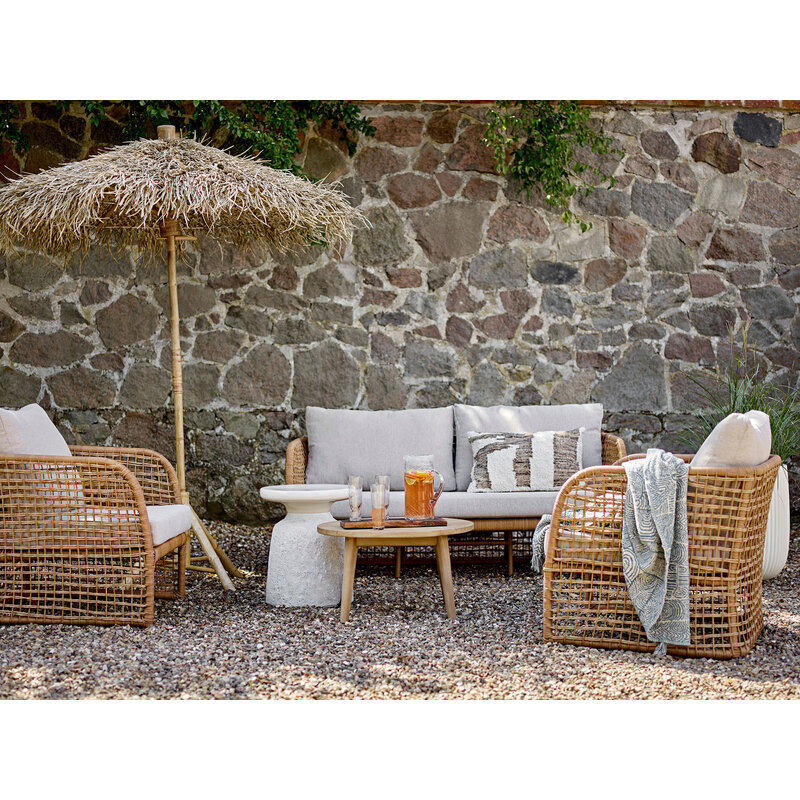 Bloomingville-collectie Penzano bank naturel polyrotan