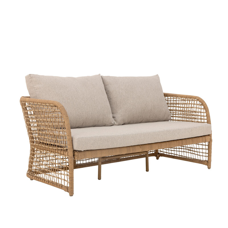 Bloomingville-collectie Penzano bank naturel polyrotan