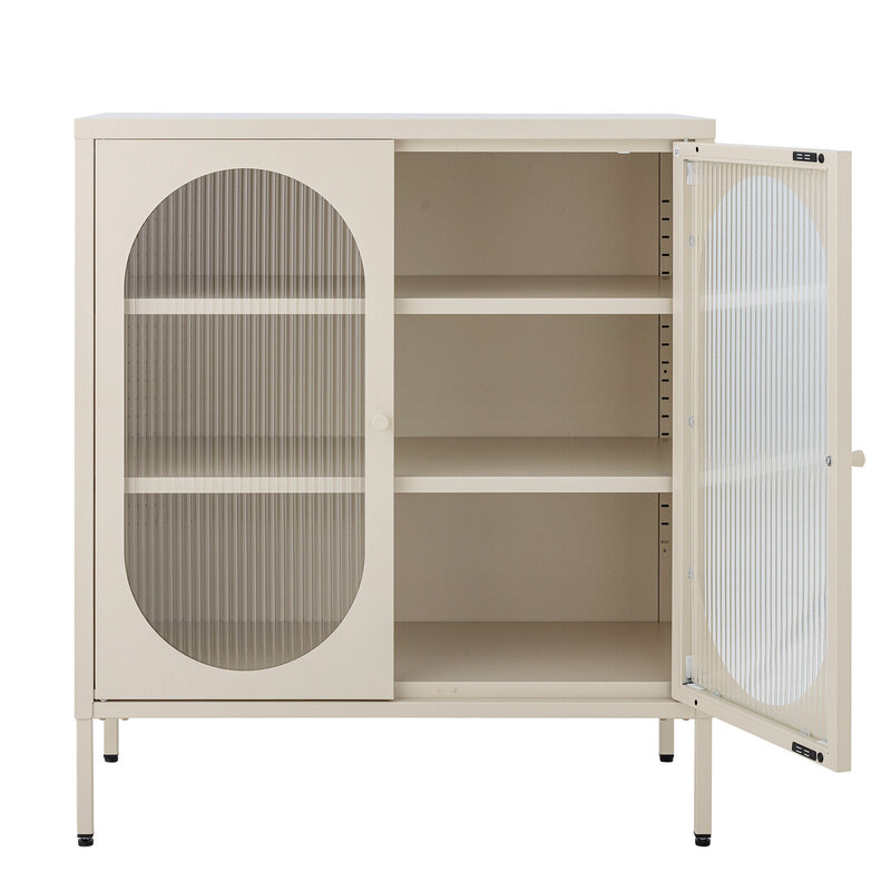 Bloomingville-collectie Salvo Cabinet, Nature, Metal