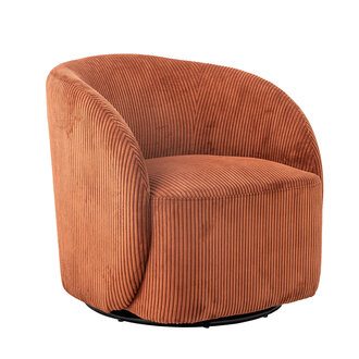 Bloomingville Pradi Lounge Chair Oranje Polyester
