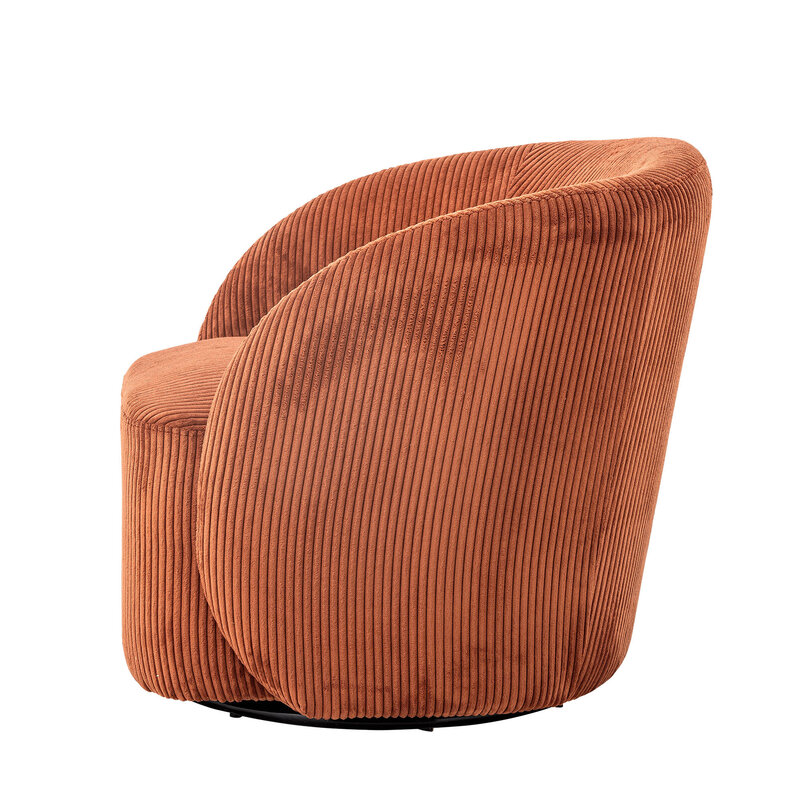 Bloomingville-collectie Pradi Lounge Chair Oranje Polyester