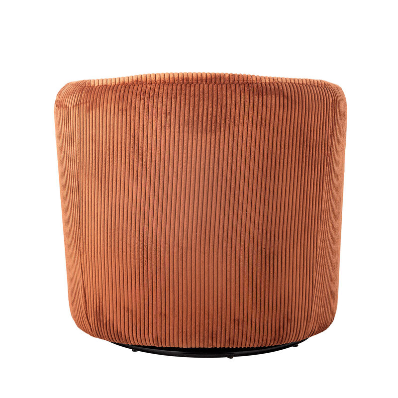 Bloomingville-collectie Pradi Lounge Chair Oranje Polyester