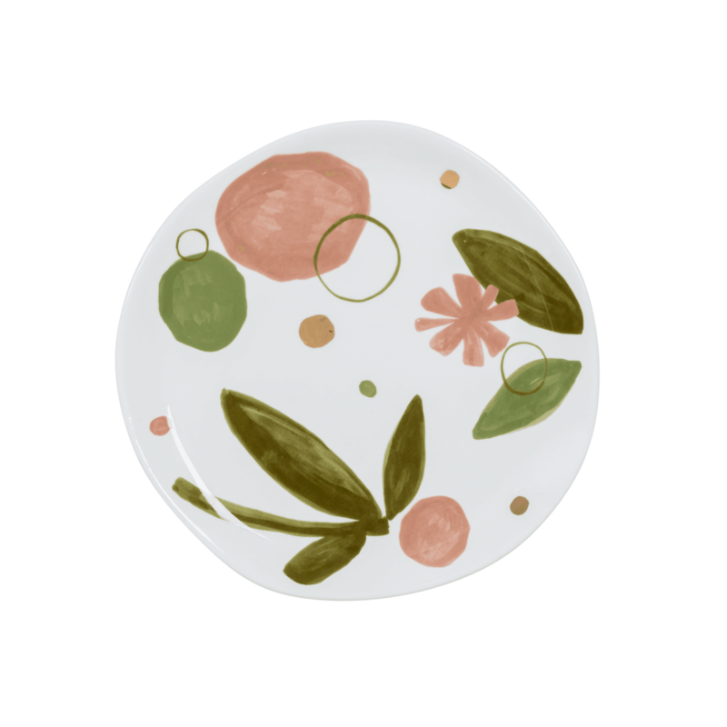 Urban Nature Culture-collectie Good Morning bord Expressive (set of 4)