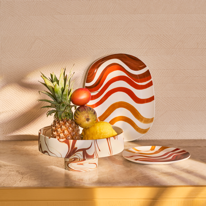 Urban Nature Culture-collectie serving bowl Moon