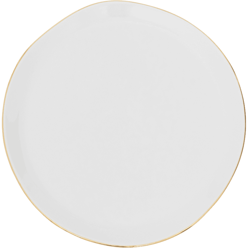 Urban Nature Culture-collectie Good Morning bord dia 22.8 cm - White (set of 4)