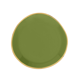 Urban Nature Culture Good Morning bord dia 9 cm - Ever Green Sprig (set of 4)