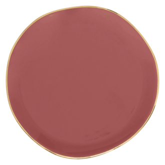 Urban Nature Culture Good Morning bord dia 17 cm - Brandied Apricot (set of 4)