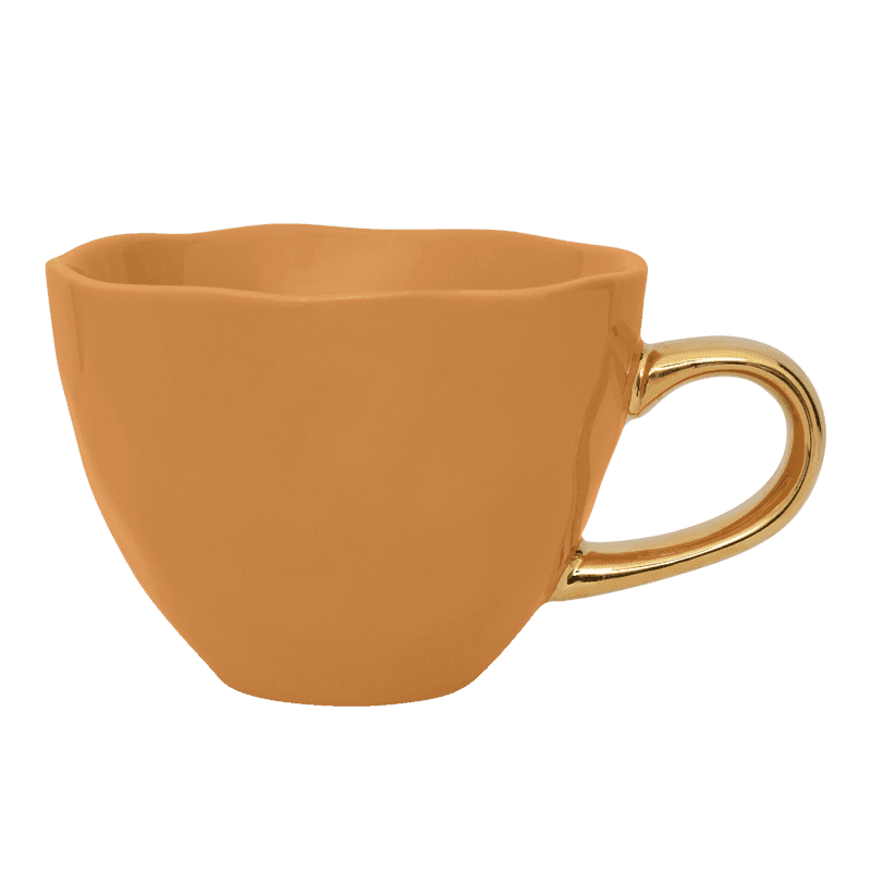 Urban Nature Culture-collectie Good Morning Kopje Cappuccino / Tea dia 11 cm - Caramel (set of 4)