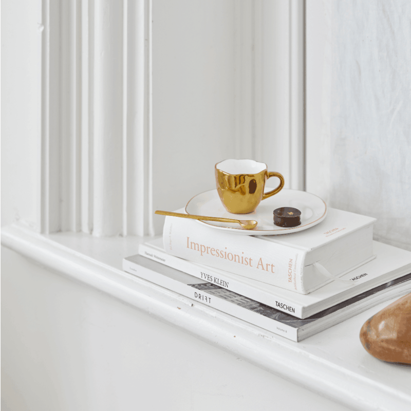 Urban Nature Culture-collectie Good Morning Kopje Espresso Gold (set of 4)