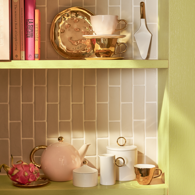 Urban Nature Culture-collectie Good Morning theepot Old Pink