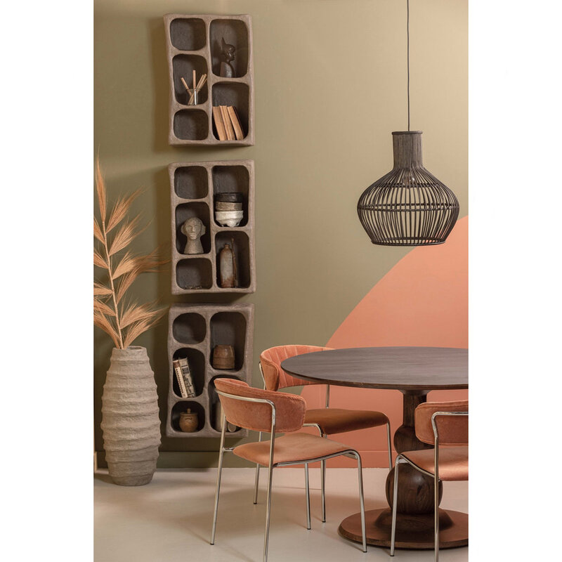 WOOOD-collectie BLANCO EETTAFEL Ø120CM MANGO WALNOOT