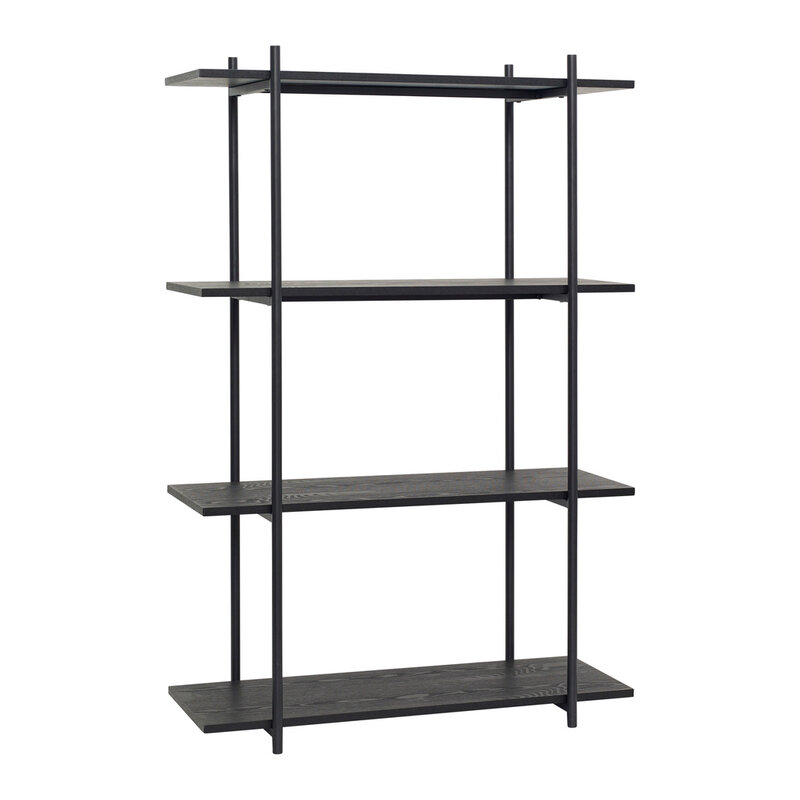 Hübsch-collectie Norm Shelf Unit Single Large Black