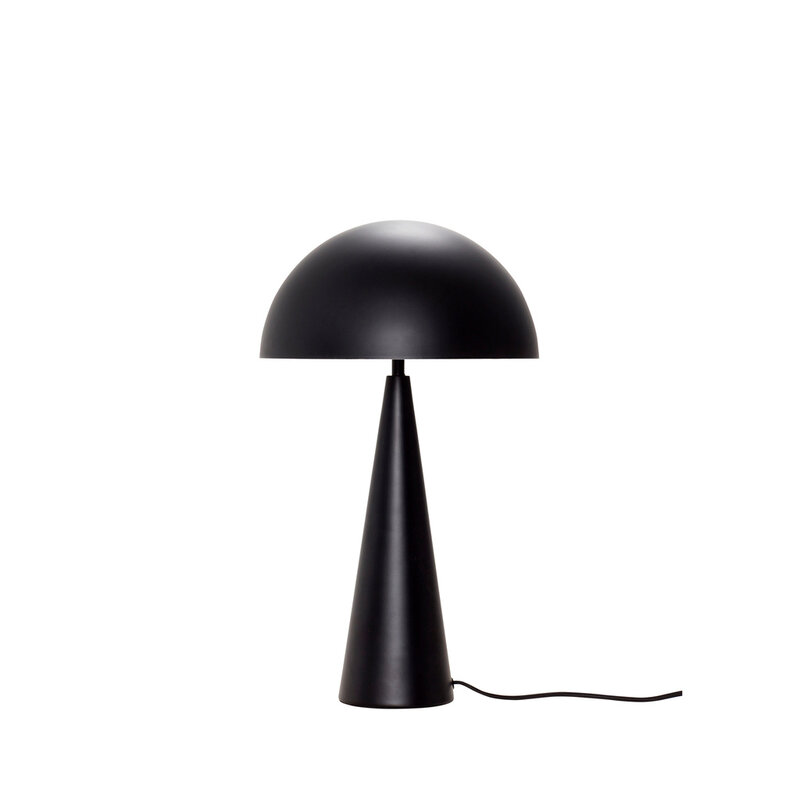 Hübsch-collectie Mush Table Lamp Tall Black