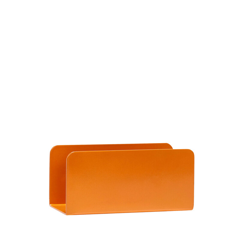 Hübsch-collectie Clutch Magazine Holder Orange