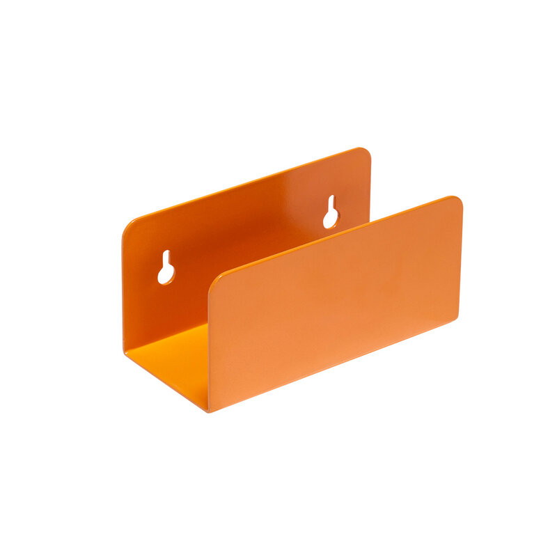 Hübsch-collectie Clutch Magazine Holder Orange