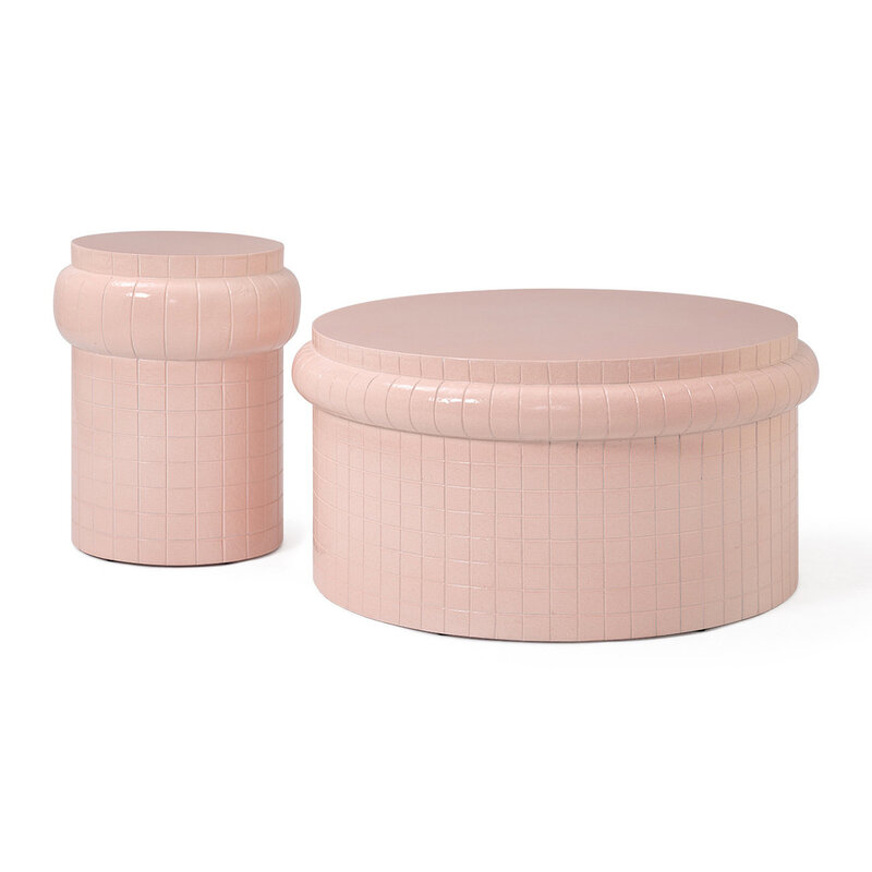 Jesper Home Mihara Side Table Tender Taffy Tile