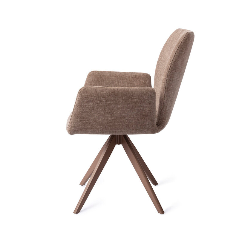 Jesper Home Misaki Mocha Mist Eetkamerstoel - Turn Brown