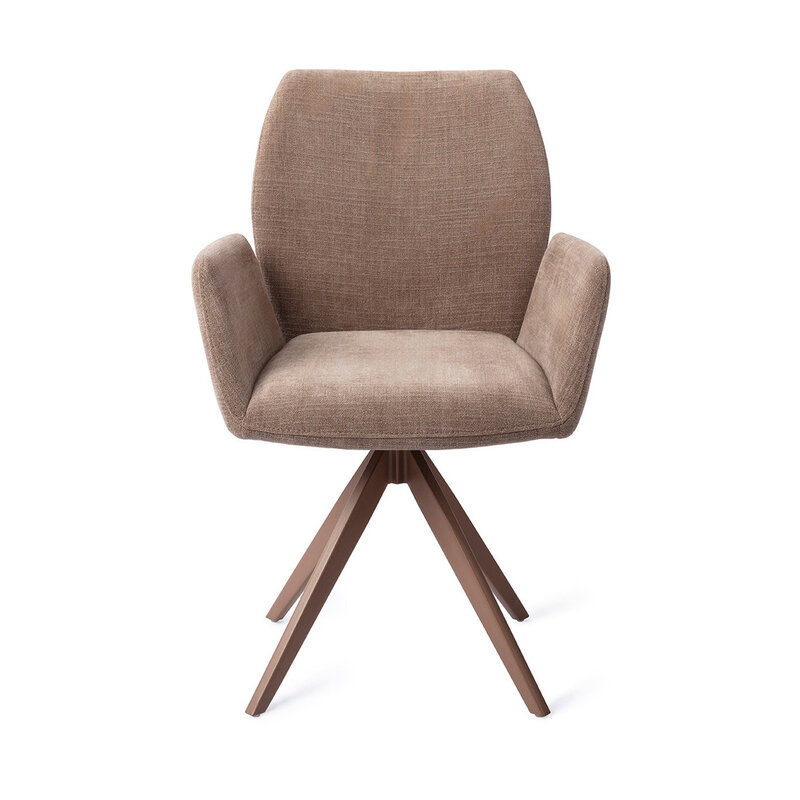Jesper Home Misaki Mocha Mist Eetkamerstoel - Turn Brown