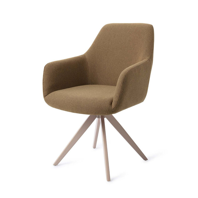 Jesper Home Hiroo Willow Eetkamerstoel - Turn Beige
